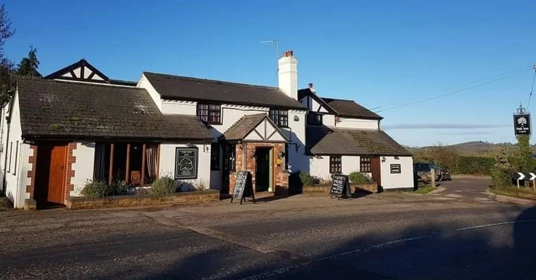The Oak Inn at Staplow near Ledbury, Herefordshire