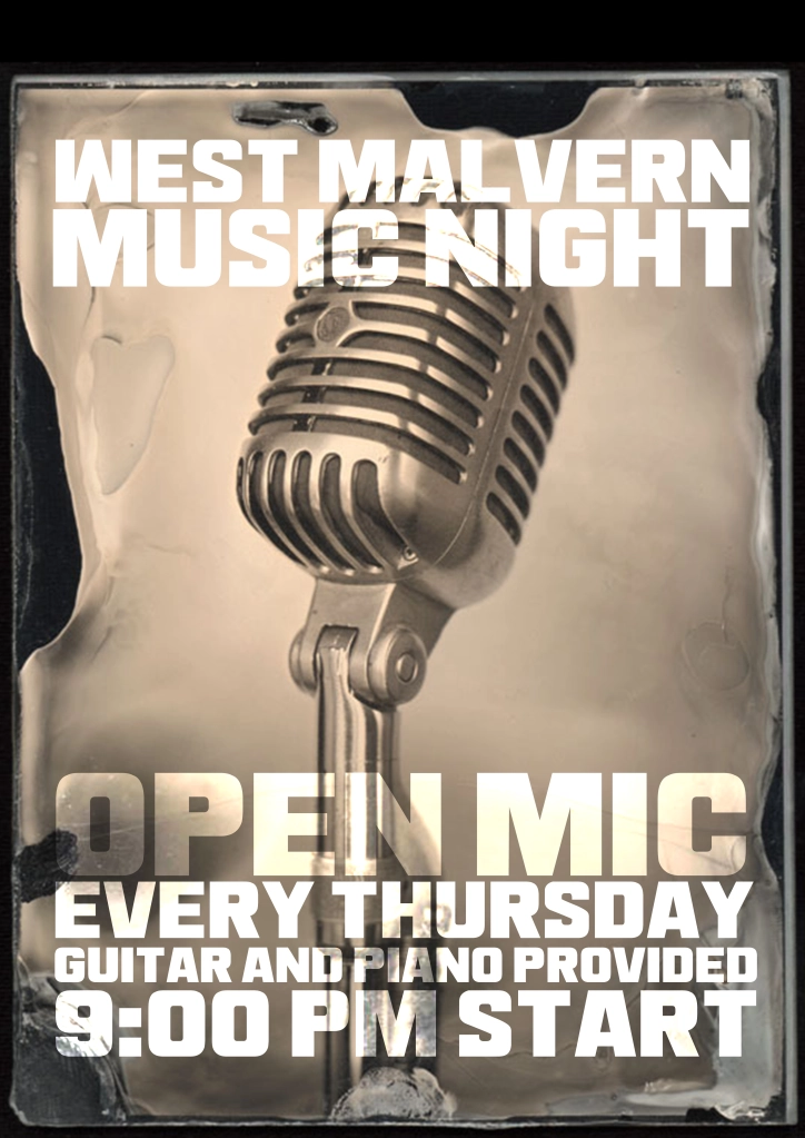 WMSC Open Mic Malvern Rocks Gig Guide for Music in Malvern. Gigs, concerts, live music, open mic nights. Make Malvern your destination for music.