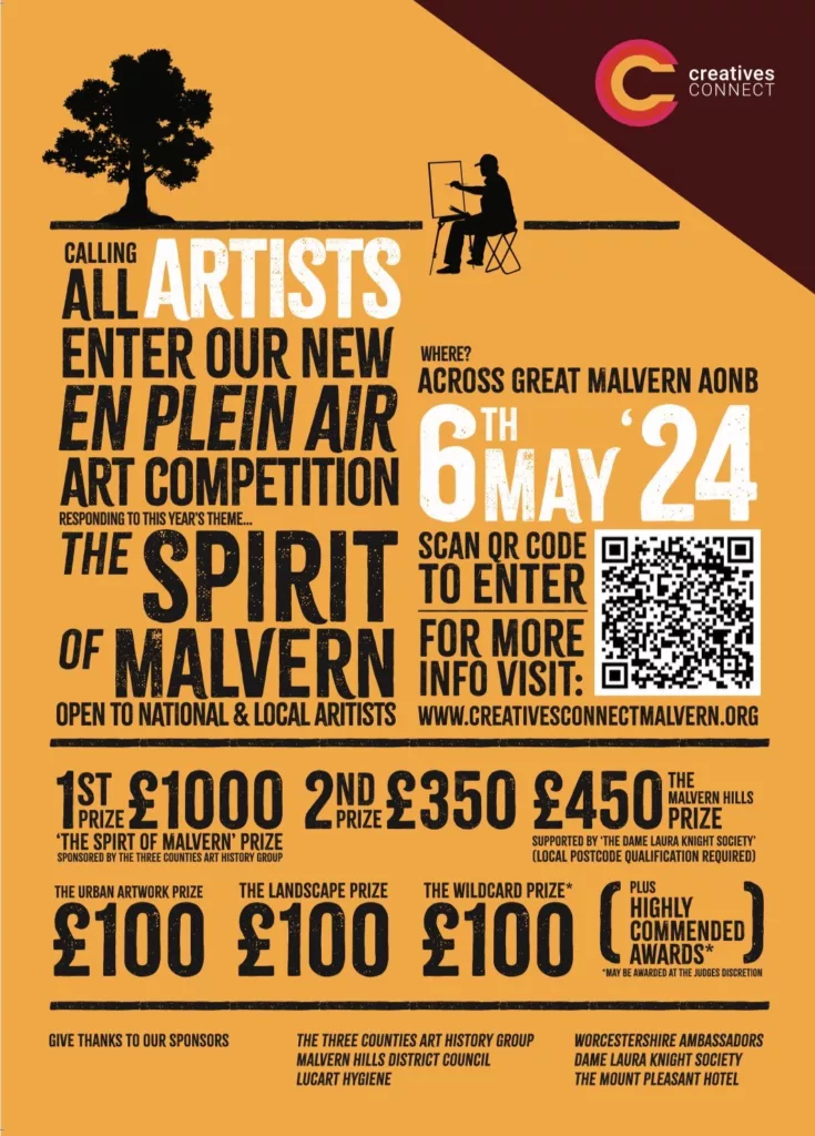 Creatives Connect - ein plein air. Malvern Rocks Gig Guide for Music in Malvern. Gigs, concerts, live music, open mic nights. Make Malvern your destination for music.
