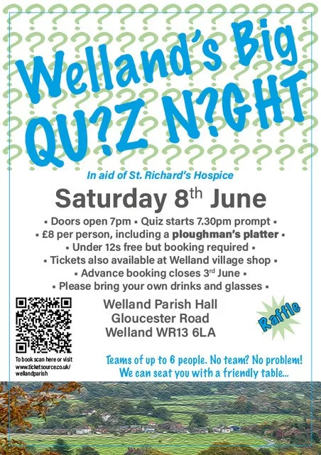 Big Welland Quiz Night. Malvern Rocks Gig Guide for Music in Malvern. Gigs, concerts, live music, open mic nights. Make Malvern your destination for music.